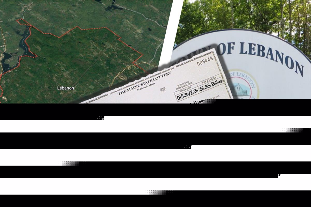 Facts on Lebanon, Maine, Where $1.35B Lottery Ticket Was Sold