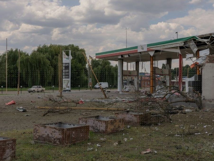 ‘To make the civilians leave’: Russia pummels Ukraine’s petrol stations