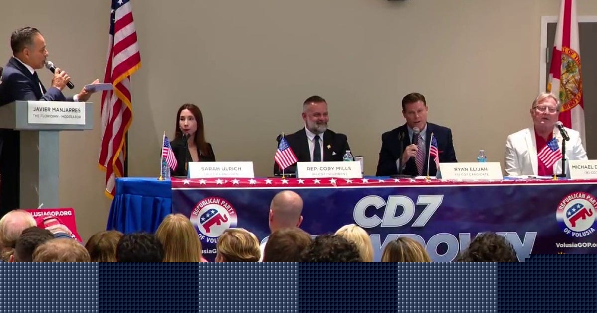 Republican candidates clash in District 7 congressional debate
