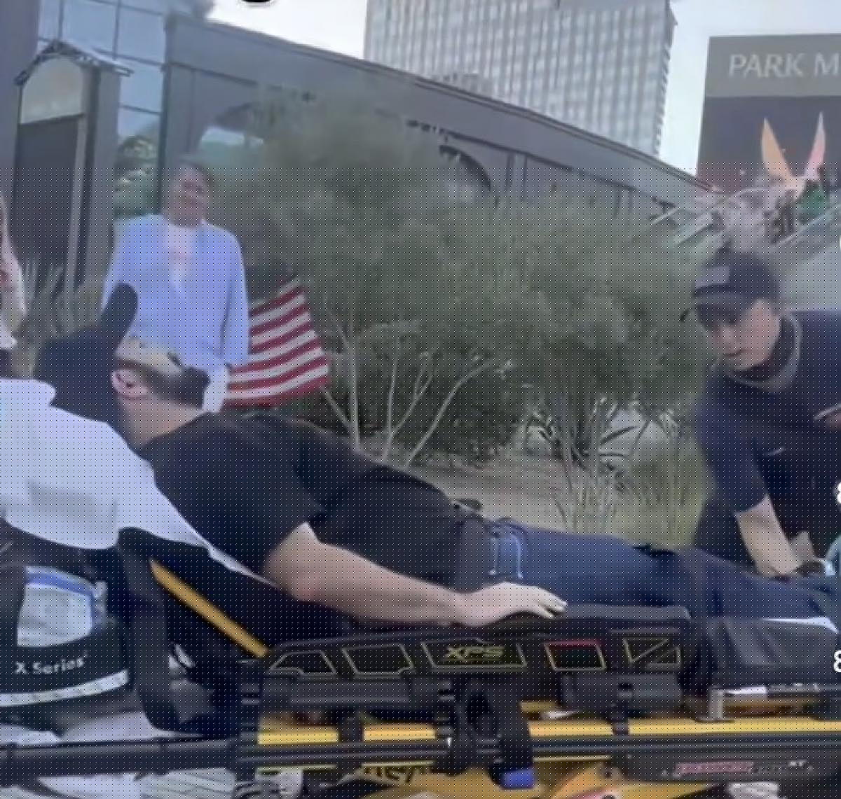 Guy Tears His ACL Messing With Street Rapper, Who Roasts Him While He Waits For Help