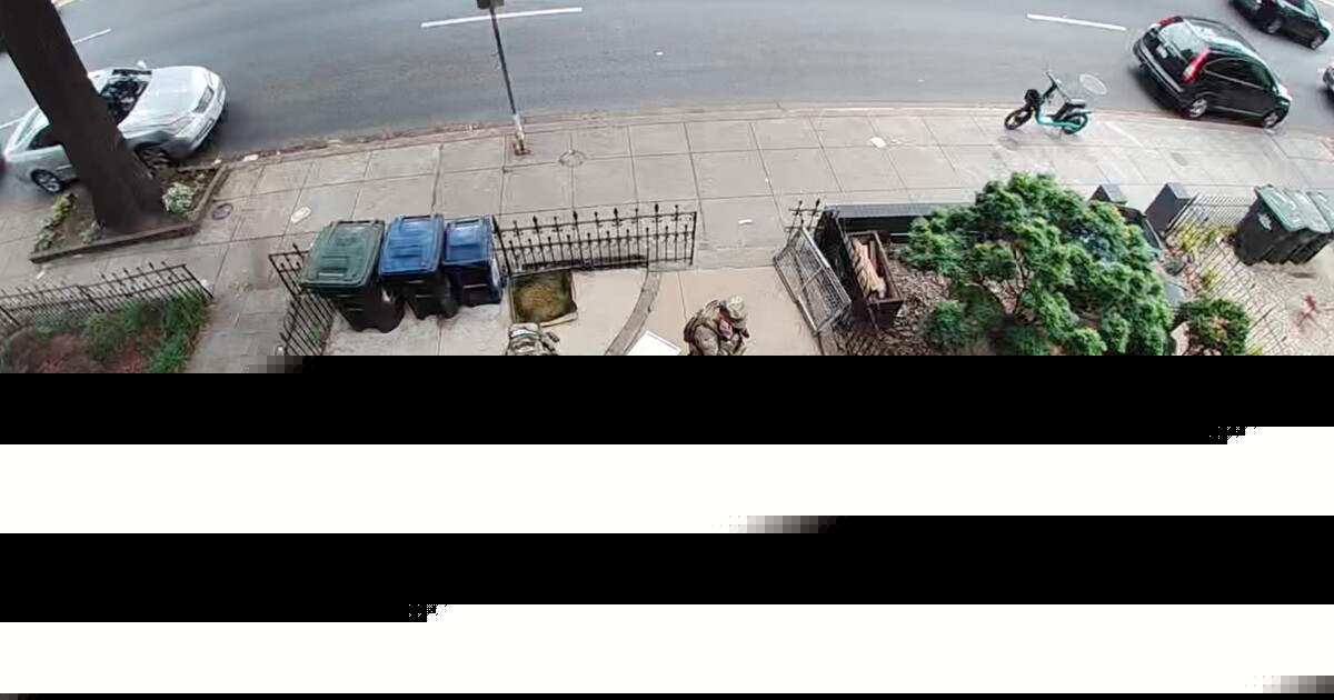 A veteran was detained by the National Guard in her front yard. Now she's suing
