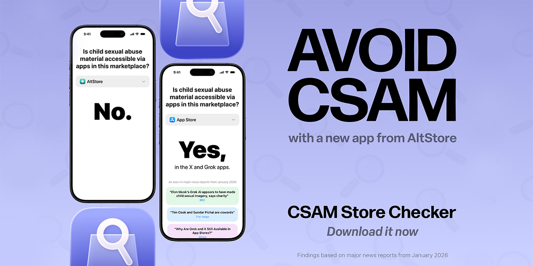 AltStore announces CSAM Store Checker app, pledges donations to anti-trafficking nonprofit
