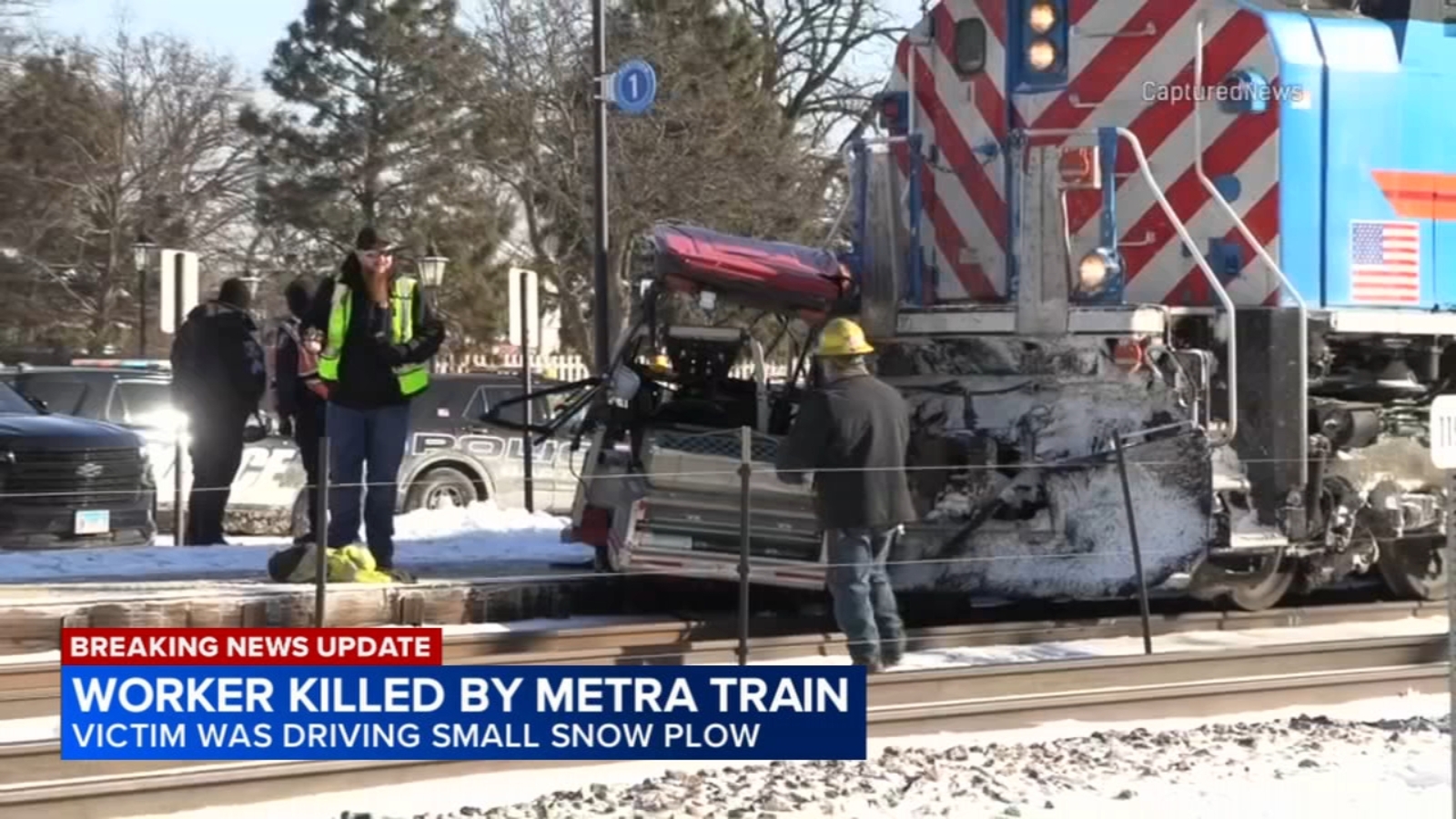 Bartlett worker killed after Metra MD-W train hit small snowplow identified