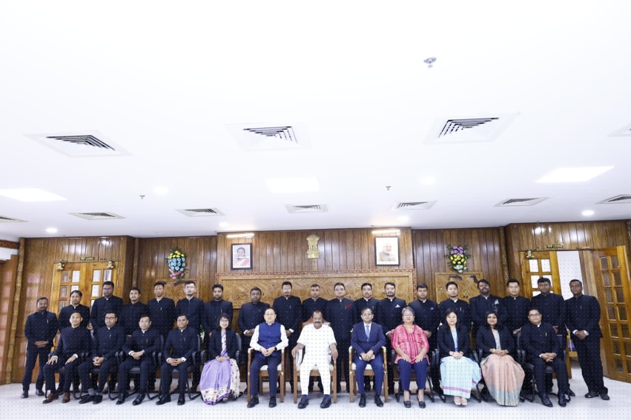 Tripura: 27 Newly Recruited TCS Officers Call on Governor Indra Sena Reddy Nallu at Lok Bhavan