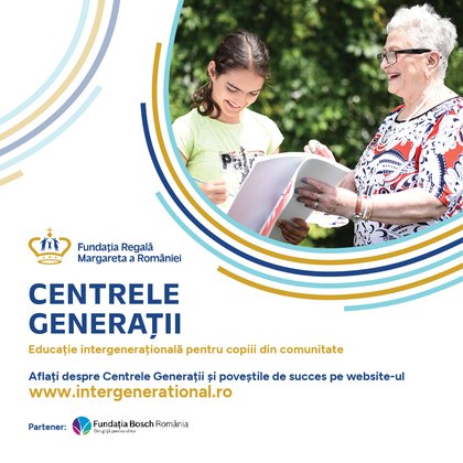 Fundația Regală Margareta a României continuă investiția strategică în educația intergenerațională și susține dezvoltarea a 6 centre sociale în anul 2026