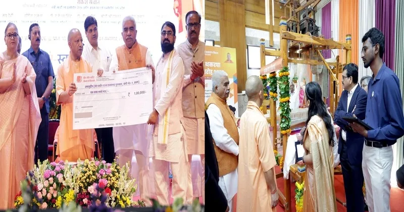 National Handloom Day: Yogi Adityanath salutes artisans, recalls Swadeshi Movement’s legacy
