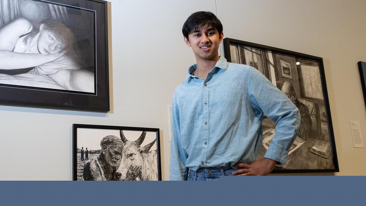 The West Australian Pulse 2026 young artist Yuvan Muthusami turns artistic talent into political statement