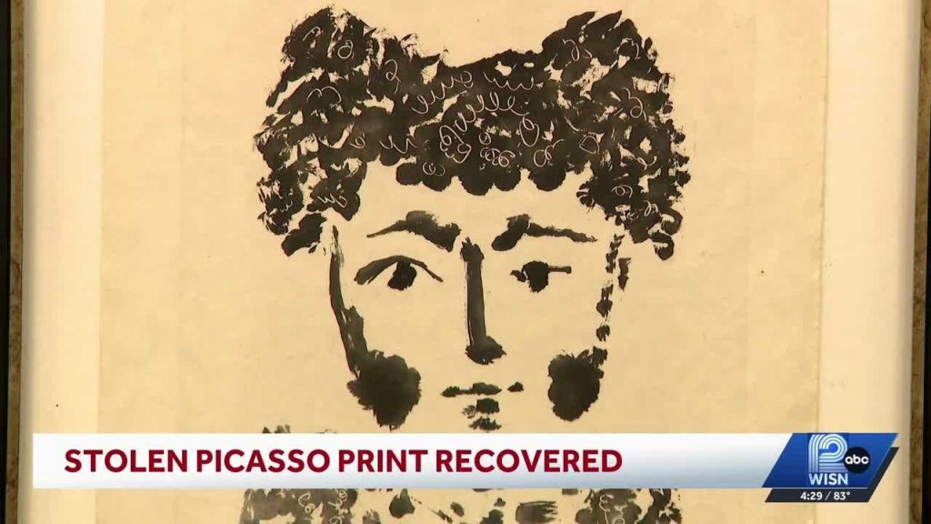 Man finds stolen Picasso etching eight years after gallery theft