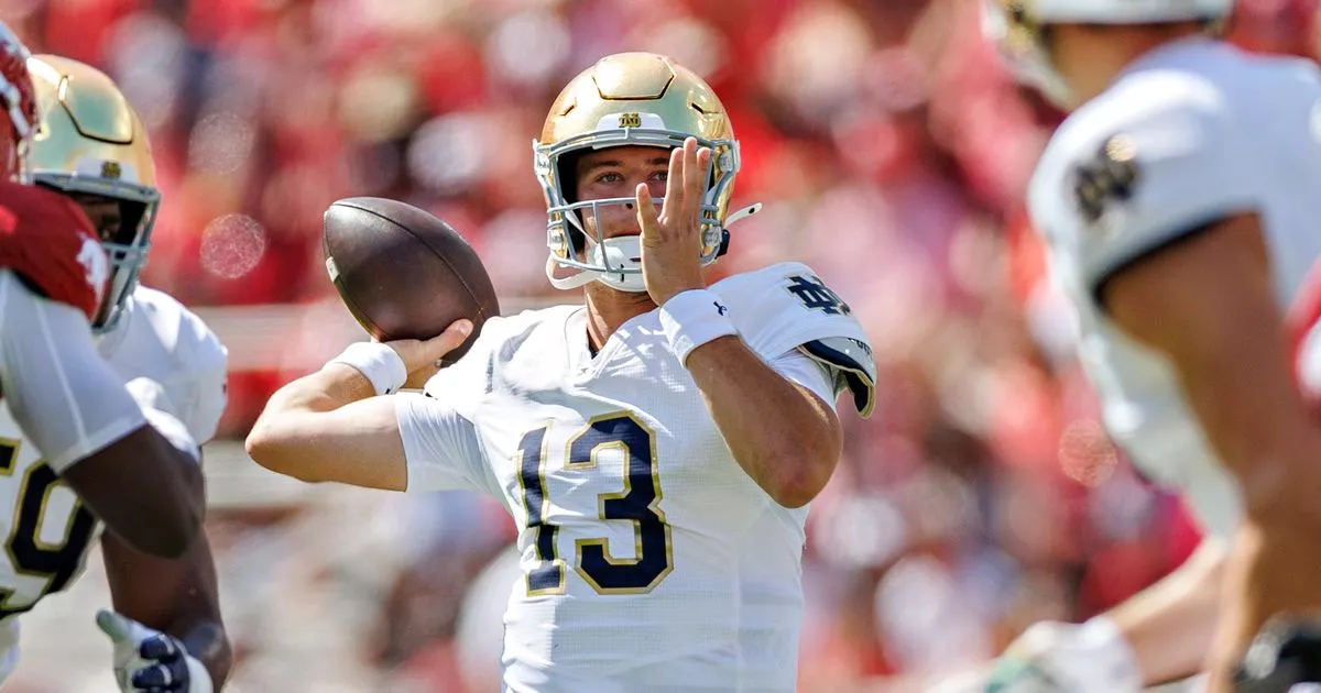 CJ Carr receives ultimate praise from Marcus Freeman as Notre Dame fans start Heisman talk