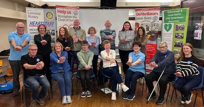 Clydebank councillor praises 'fantastic' first aid training event in Clydebank