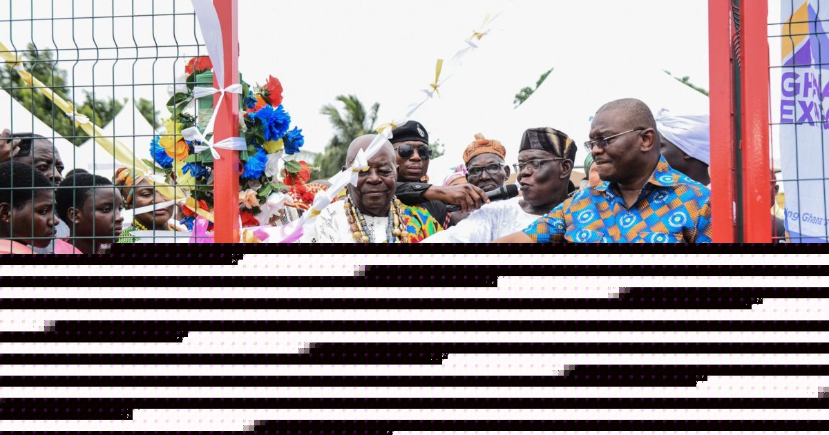 Ghana EXIM Bank’s 10th anniversary CSR project transforms Hogbe Park into a modern astro turf facility