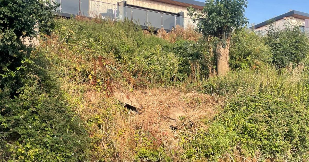 Owner of riverside homes will not have to repair collapsed footpath