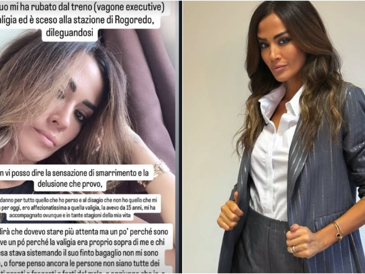 Giorgia Palmas derubata sul treno Milano-Roma