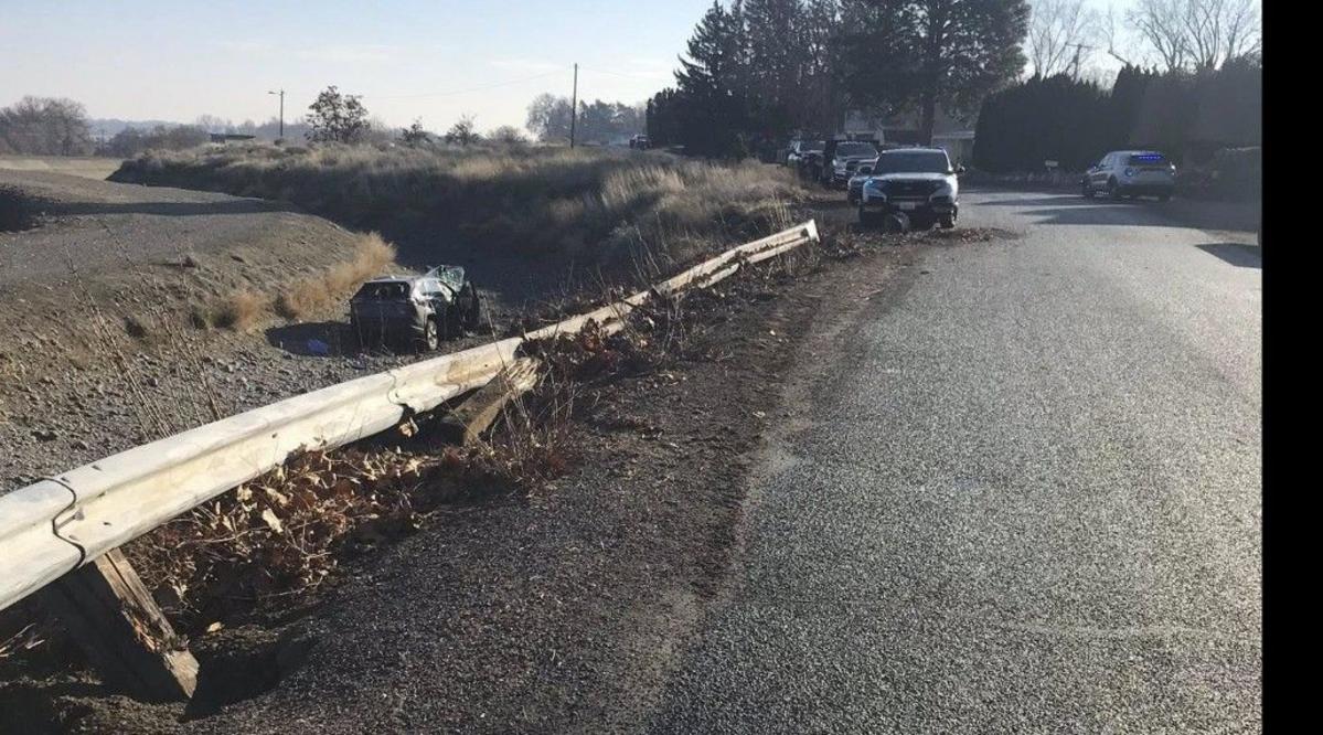 Driver Flees Wild High-Speed Kennewick Rollover Crash Into Canal
