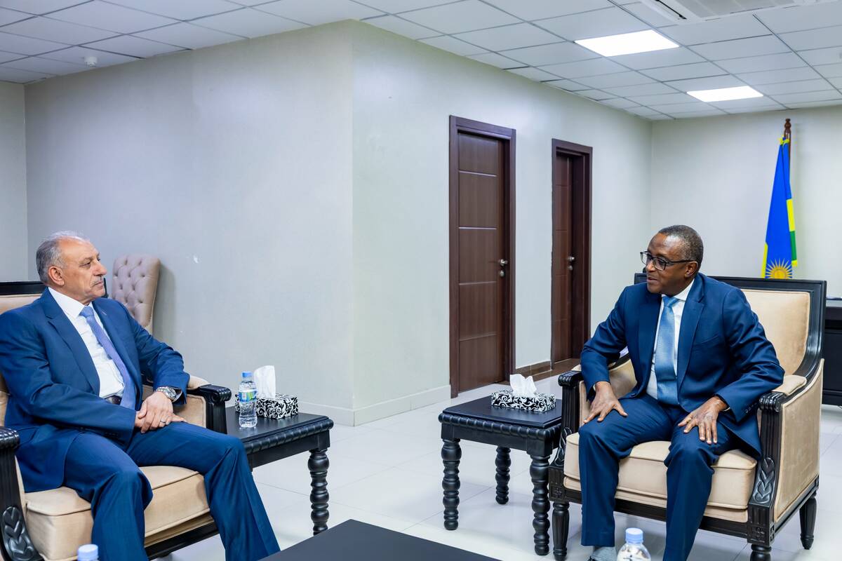 Interior Minister Biruta receives Jordan’s Director of Public Security