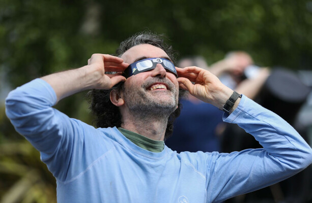 There's a European total eclipse in two weeks (with Ireland getting about 95% darkness)
