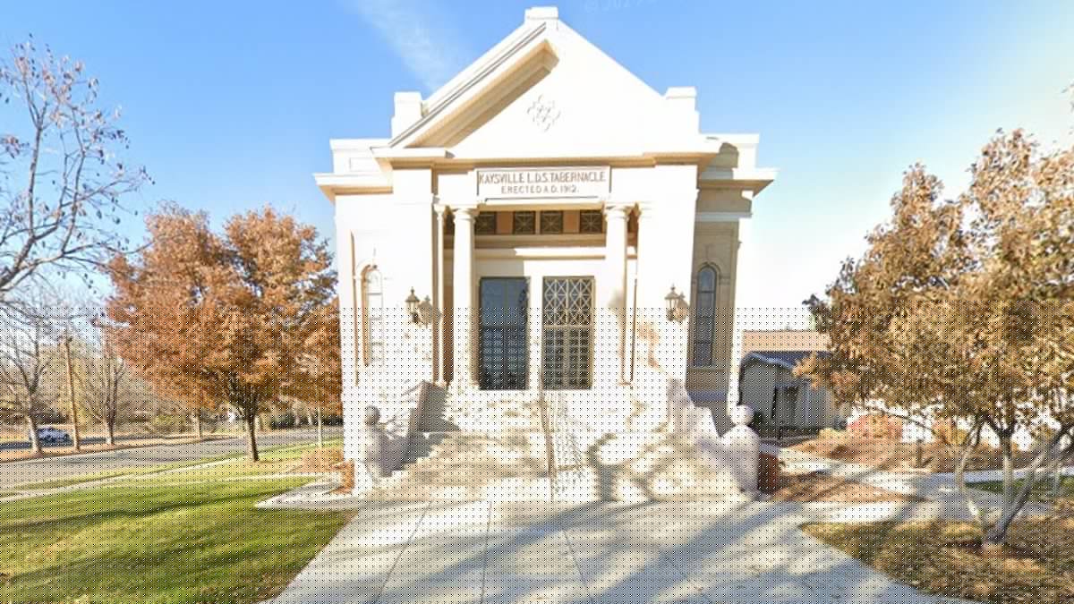 Bride-to-be accused of setting fire to Mormon CHURCH the day before her wedding