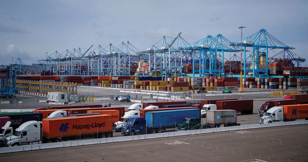 Port Container Volumes Remain Strong During August