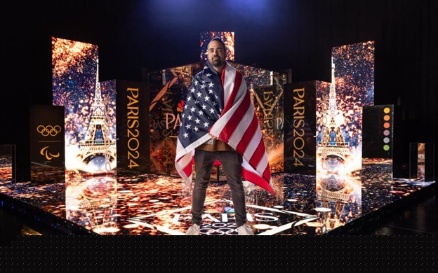 Art & Design alum’s immersive installation featured in Olympics coverage