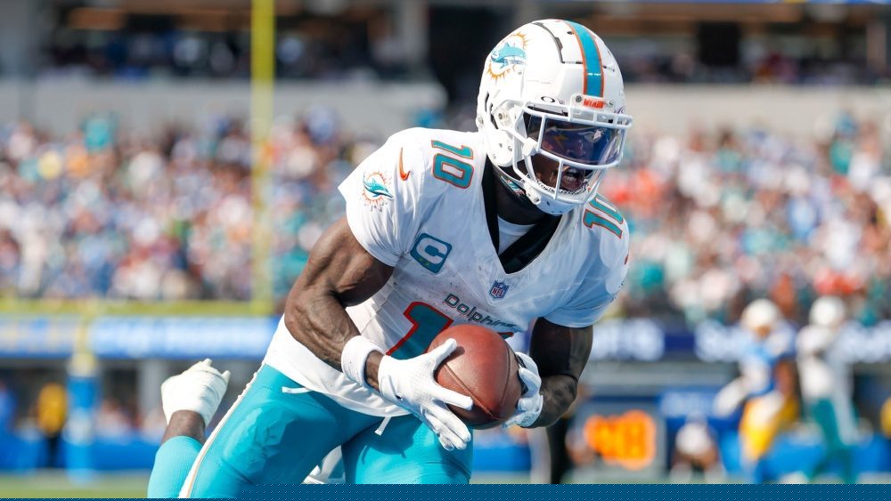 Dolphins wide receiver Tyreek Hill accused of multiple domestic violence incidents by estranged wife