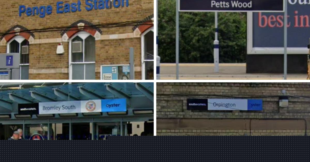 Revealed: The Bromley station where passengers face the most delays