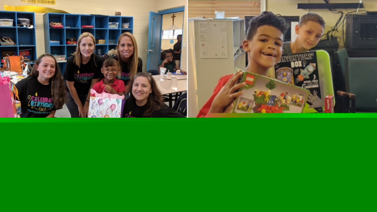 Special organization brings the birthday party – and smiles – to children