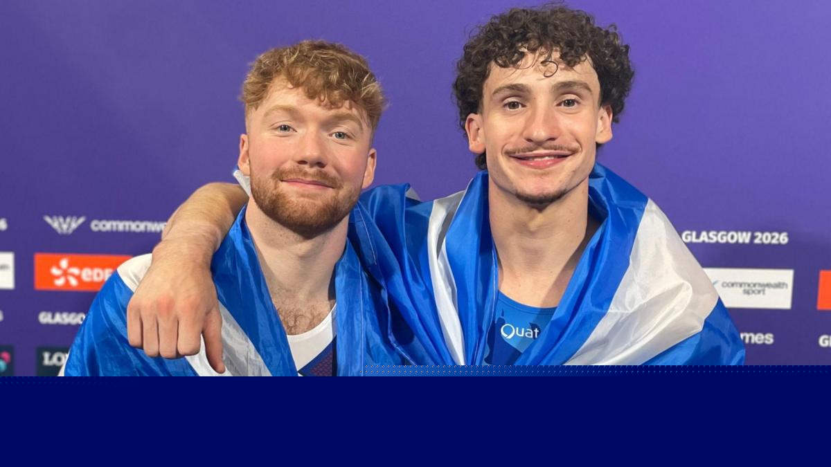 Scotland's Lynn surprises himself to join Ward on pommel podium