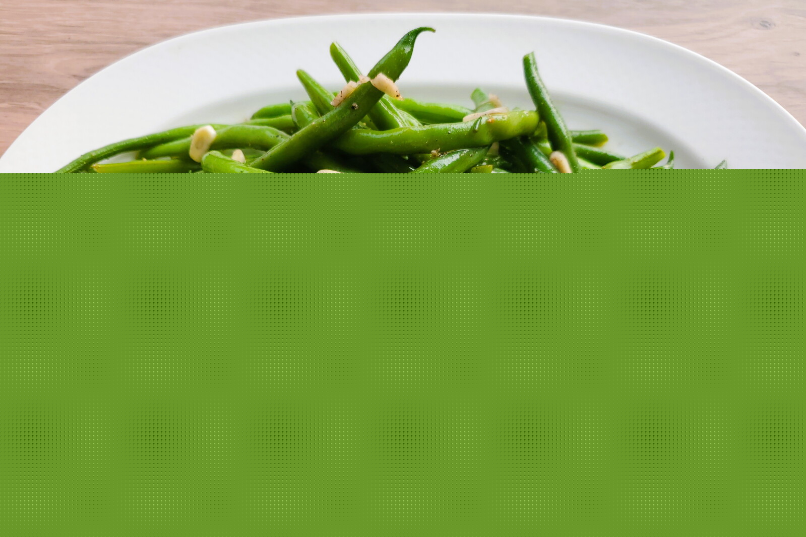 Green Beans Marianna is a simple Sicilian recipe with delicious results