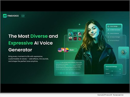 FineVoice Announces V3.0: Elevating AI Voice Generation with Expressive and Personalized Voice Creation | National News