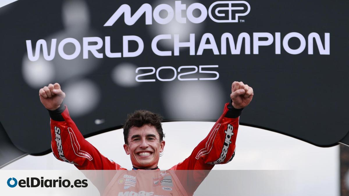 Marc Márquez repite la épica en Japón su noveno mundial, e iguala a Rossi: “Luché, luché, luché, y he vuelto a ganar de nuevo. Me siento en paz”