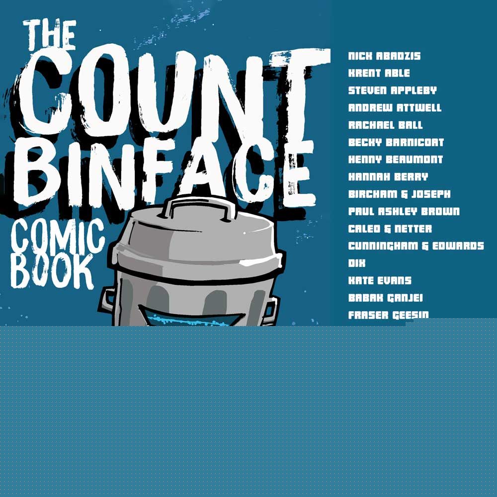 Comment on Count Binface flies to SelfMadeHero! by Tom