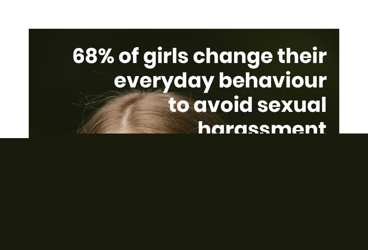 Girls standing together to face down a tide of misogyny
