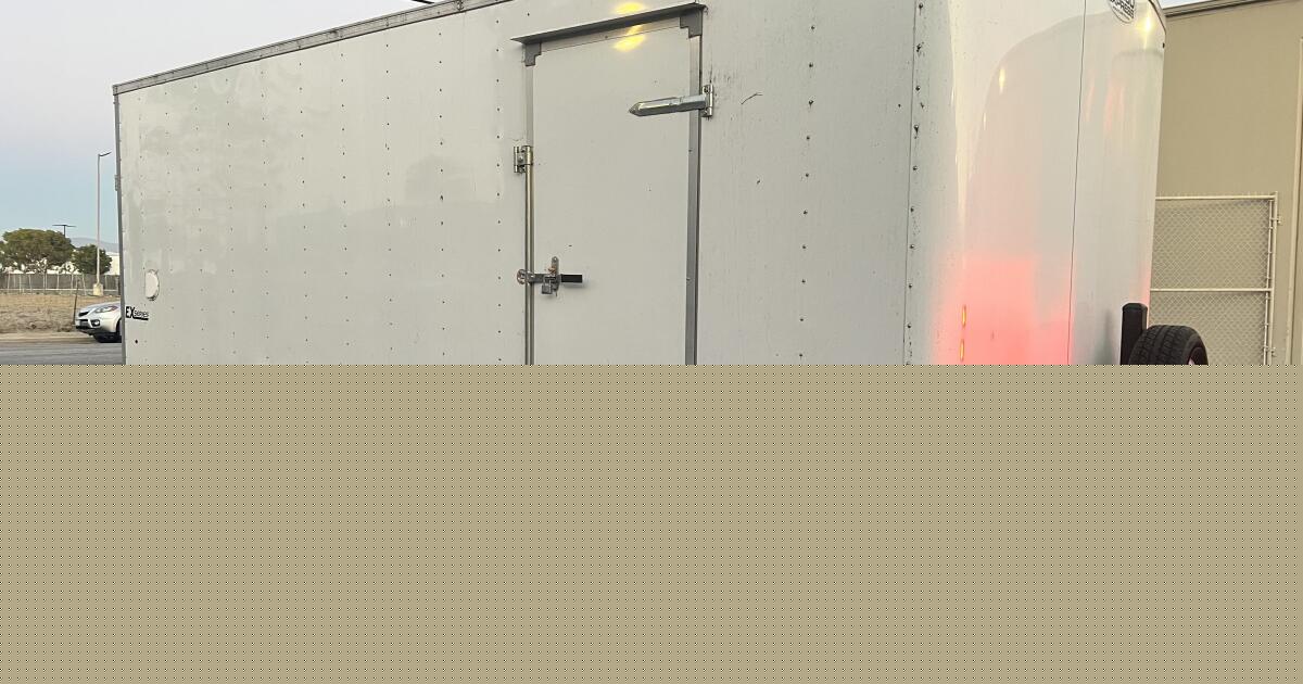The trailer full of camp supplies was stolen, but the mission remained for a California nonprofit