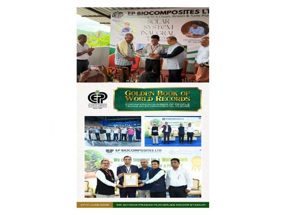 Business News | EP Biocomposites Strengthens ESG with Rooftop Solar Commissioning and Golden Book of World Records Recognition