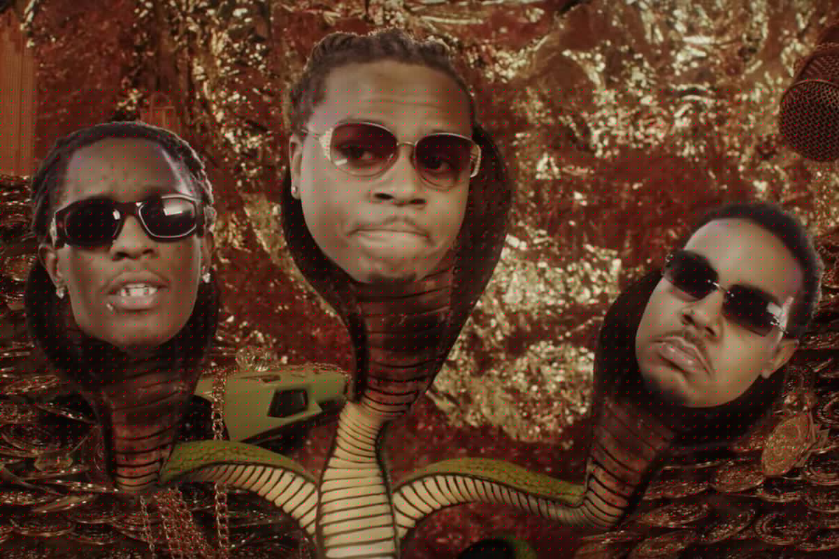 Comment on Gunna Drops “Three Headed Snake” Visual (Feat. Young Thug) by 3 Headed Snake | www.youtube.com - BlackBoardLog