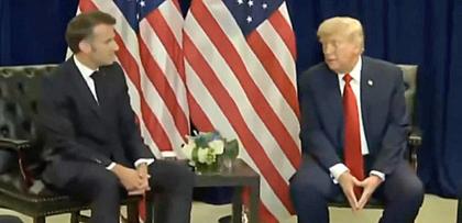 BREAKING VIDEO – Trump backs fully backs Ukraine getting ALL their land back in meeting with France’s Macron