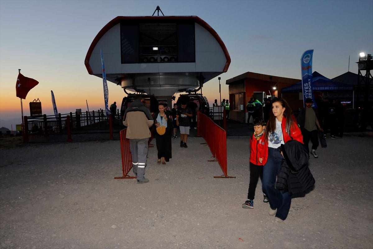 Erciyes'te Perseid Meteor Yağmuru Gözlemlendi