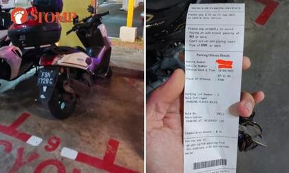 Enforcement officer commits same violation he fines motorcyclist for, Certis takes disciplinary action