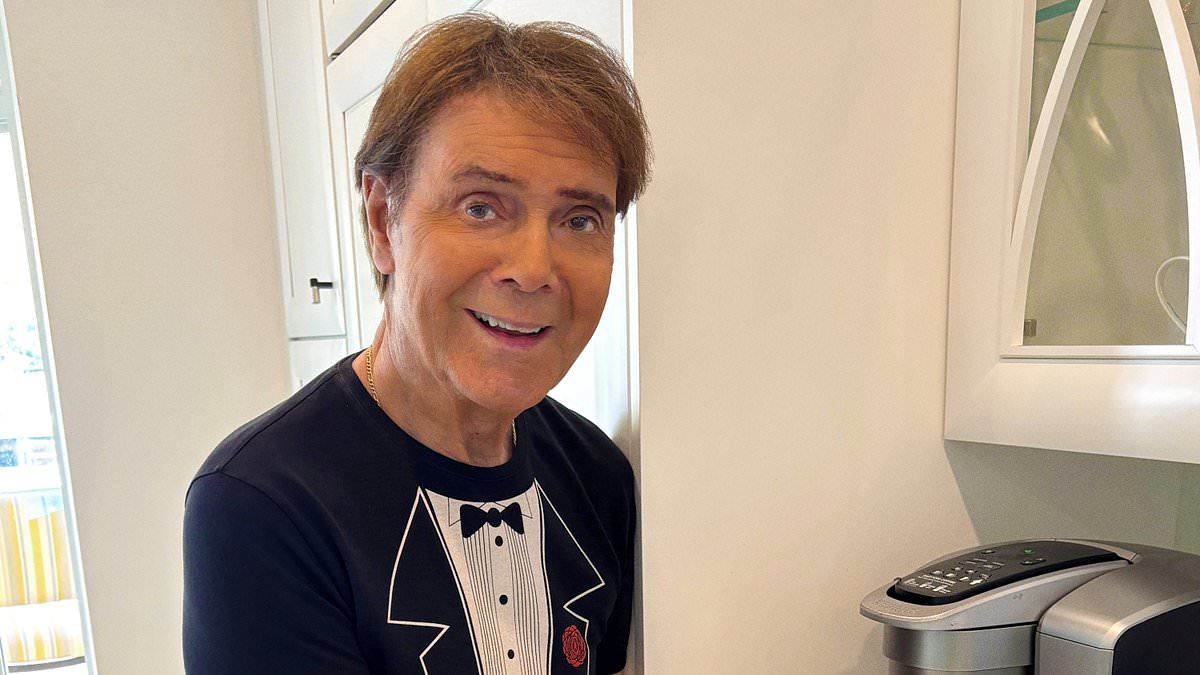 Sir Cliff Richard, 85, shows his silly side in jazzy attire as he shares pictures from his travels for his 2027 calendar - and there's even a tribute to his late friend Cilla