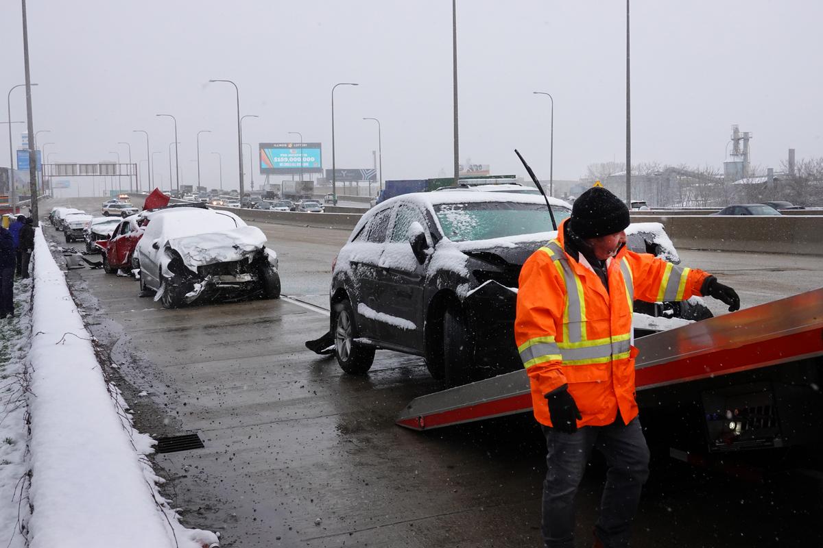 Severe Weather Sparks Groundhog Day Moments On West Michigan Roads