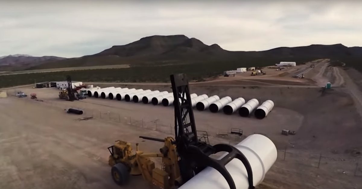 Comment on New images of the Hyperloop test track in Nevada [Video] by Dave Gormley