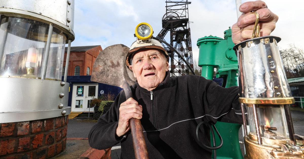 Britain's oldest mining volunteer keeps history alive aged 94