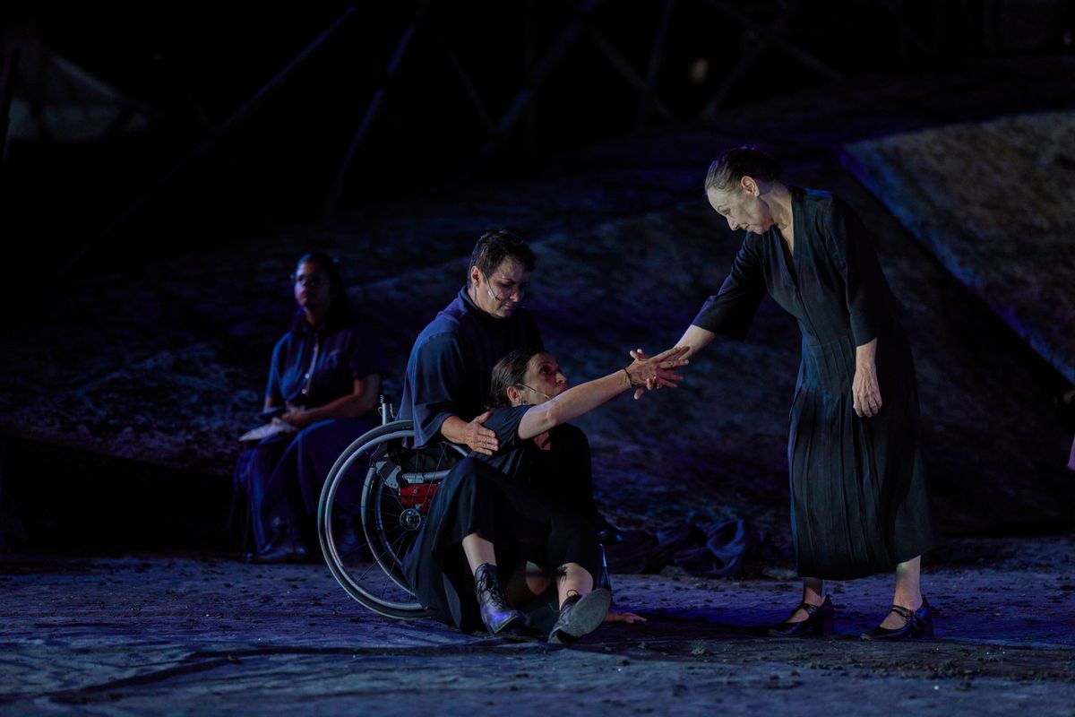 As the world rediscovers 'The Odyssey,' disabled actors in Greece explore the pain of war