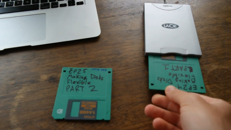 Comment on 45 Minute Podcast Served Up On A Floppy Disk by Kooz