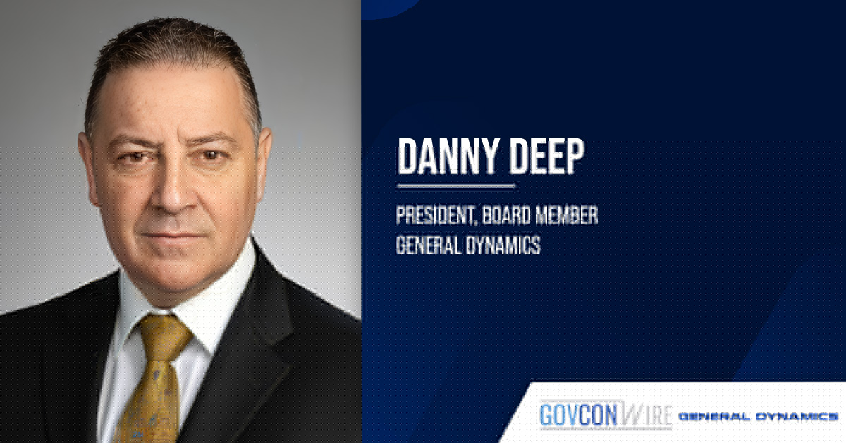 General Dynamics Elects President Danny Deep to Board