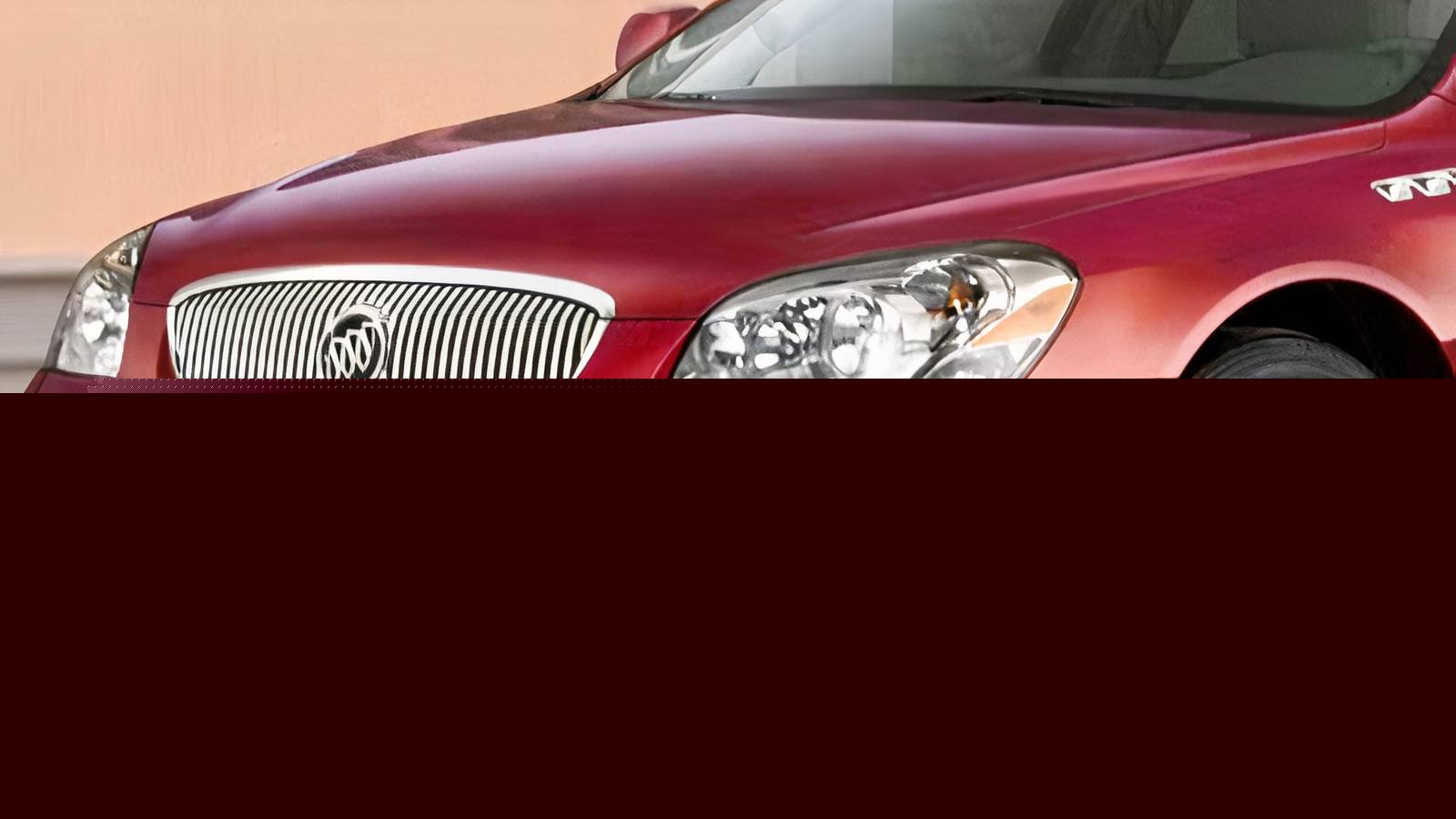 V8 Thunder, With Seating For 6: The Buick Lucerne Was The Last Of Its Kind