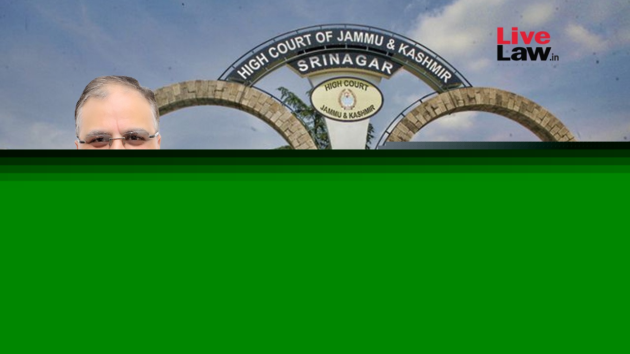 Property Suspected To Be Proceeds Of Crime Can't Be Released To Third Party During Pendency Of Trial: J&K&L High Court