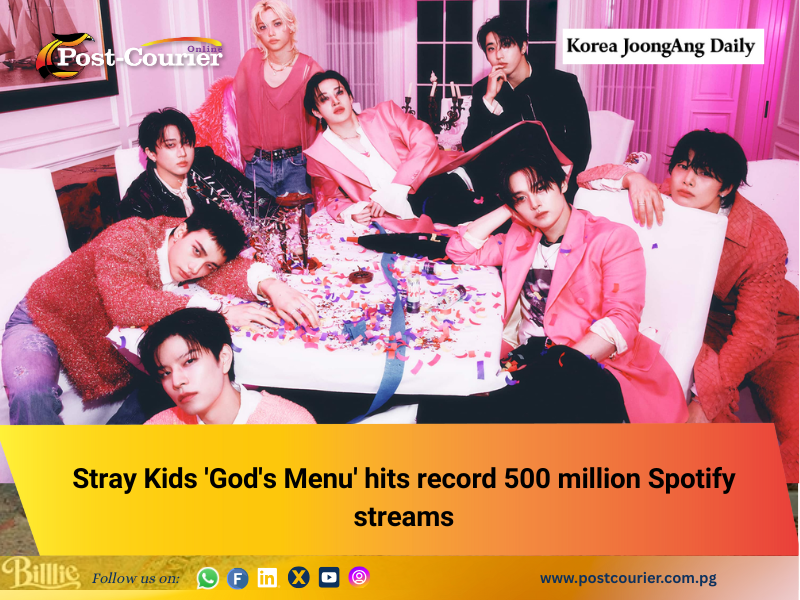 Stray Kids ‘God’s Menu’ hits record 500 million Spotify streams