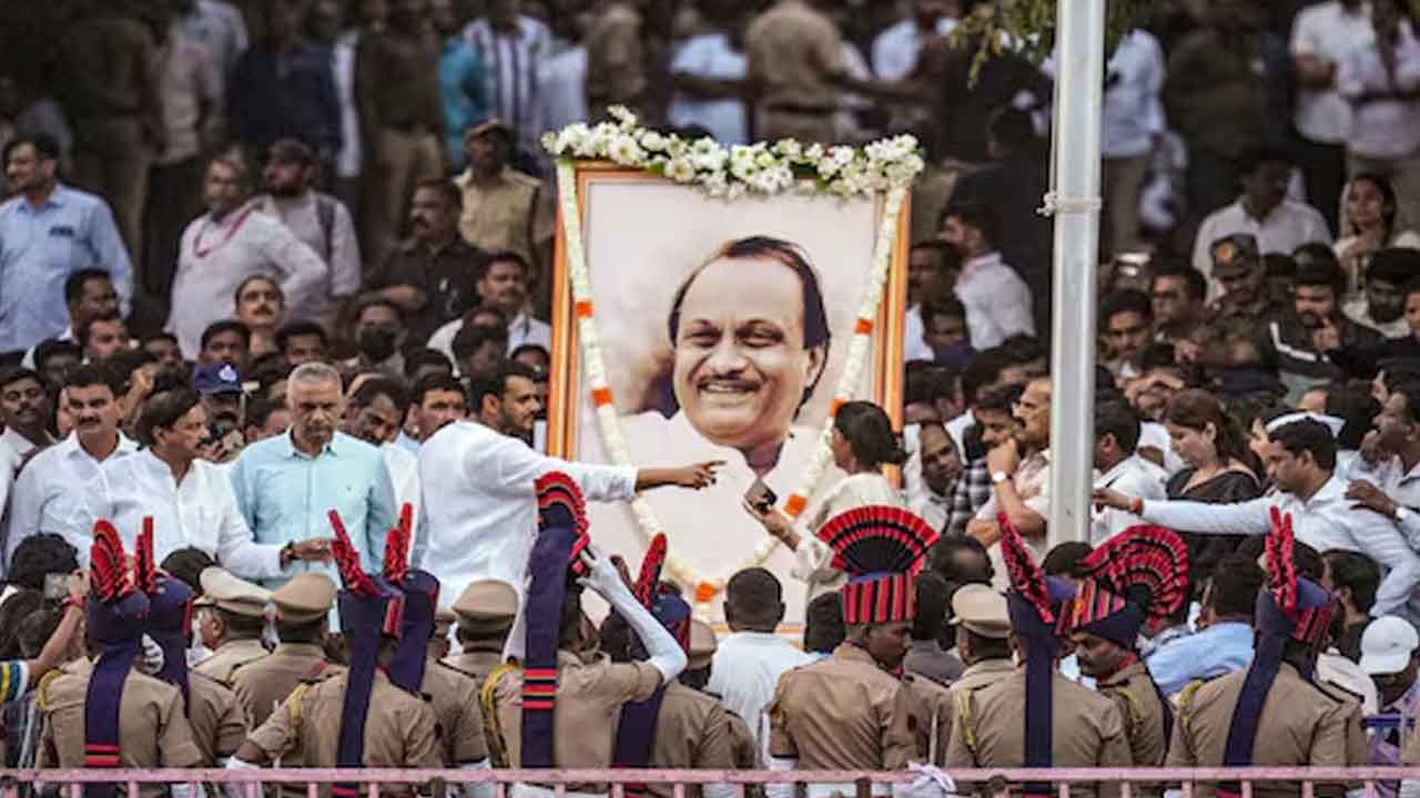 Goodbye, Dada: Ajit Pawar Laid To Rest With Full State Honours In Baramati