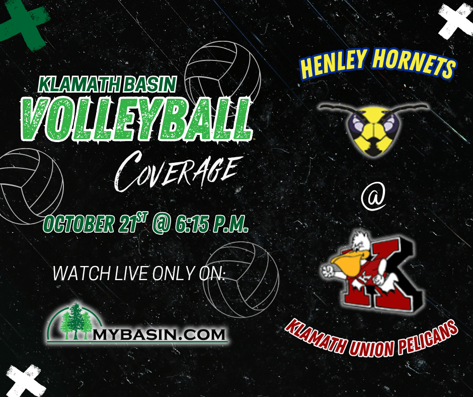 WATCH LIVE: Klamath Union Pelicans vs Henley Hornets Volleyball